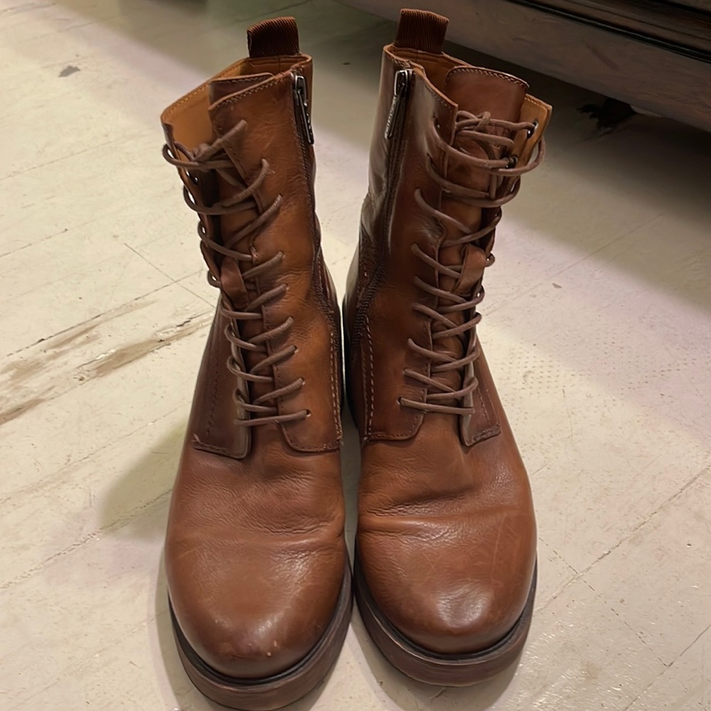 Franco Sarto heeled leather boots